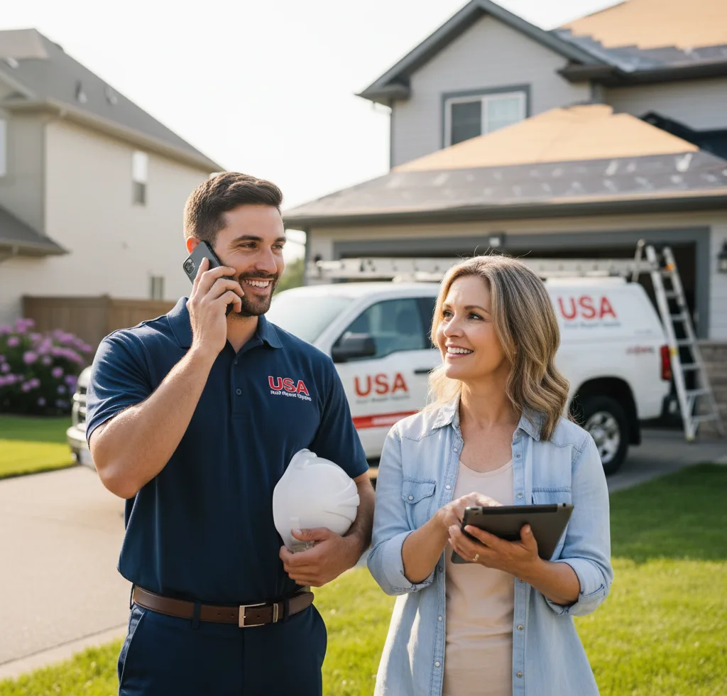USA Roof Repair Experts customer support in Mabton